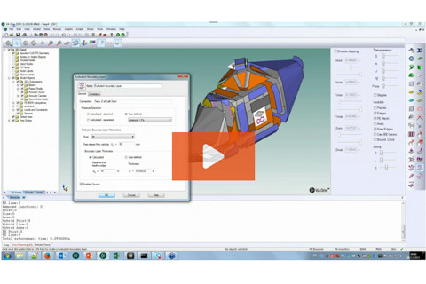 Modeling interior noise for aircraft or helicopter fuselage