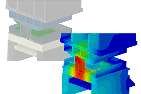 Include elastic tool & die deformation